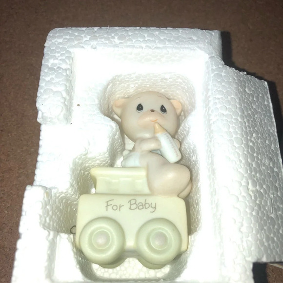 5/$25 
Enesco Precious Moments Birthday Series 15938 Bear For Baby 1985  Vintage - Picture 7 of 8